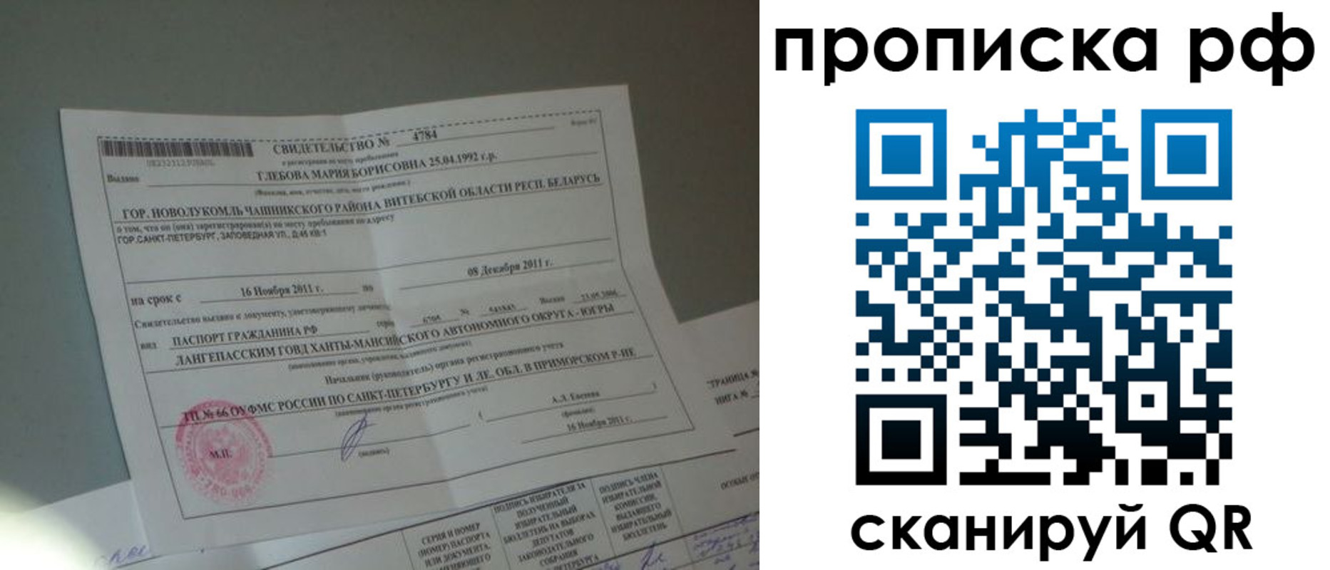 временная прописка в Куртамыше